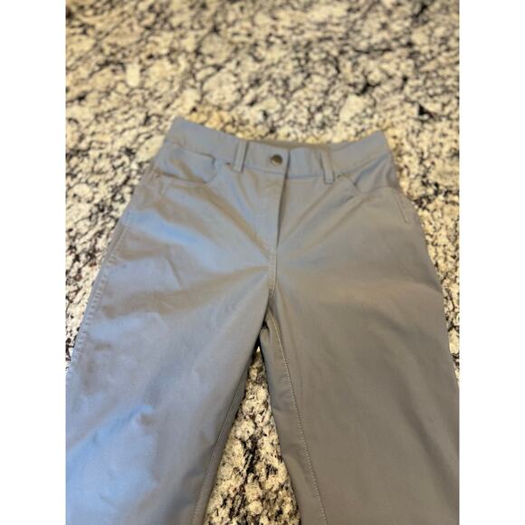 Lululemon women’s cropped pants size 4 light gray - Picture 4 of 11